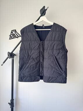 Damir Doma Silent Technical Quilted Vest Black